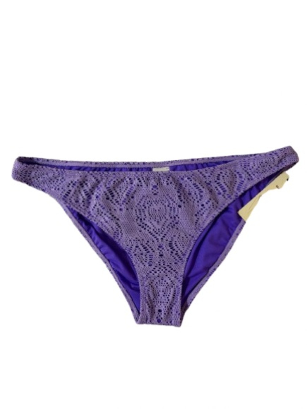 No Boundaries Lavender Crochet Eyelet Bikini Swim Bottoms        Size XXL(20)